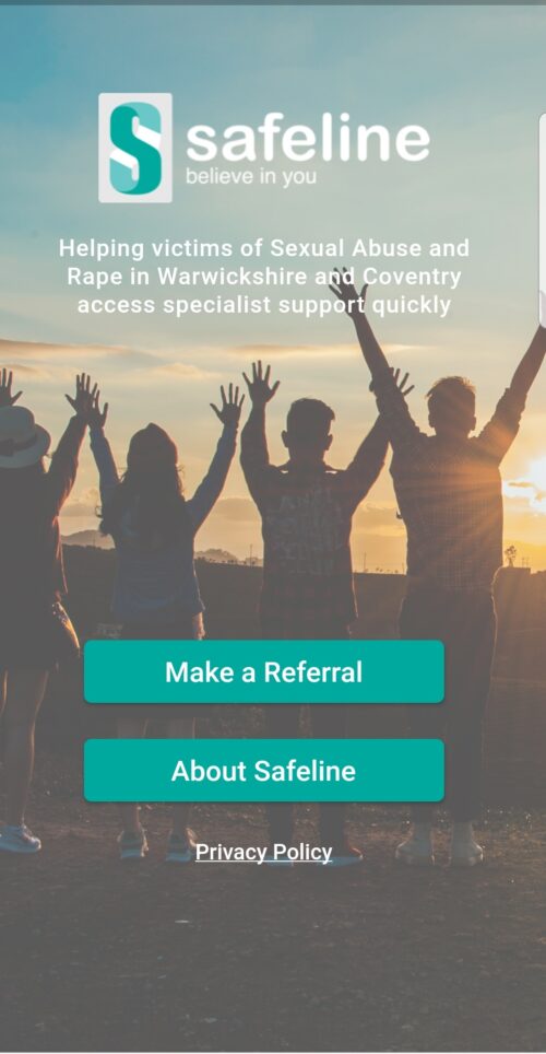 Safeline Launches App For Victims Of Sexual Violence Safeline Believe In You Surviving 