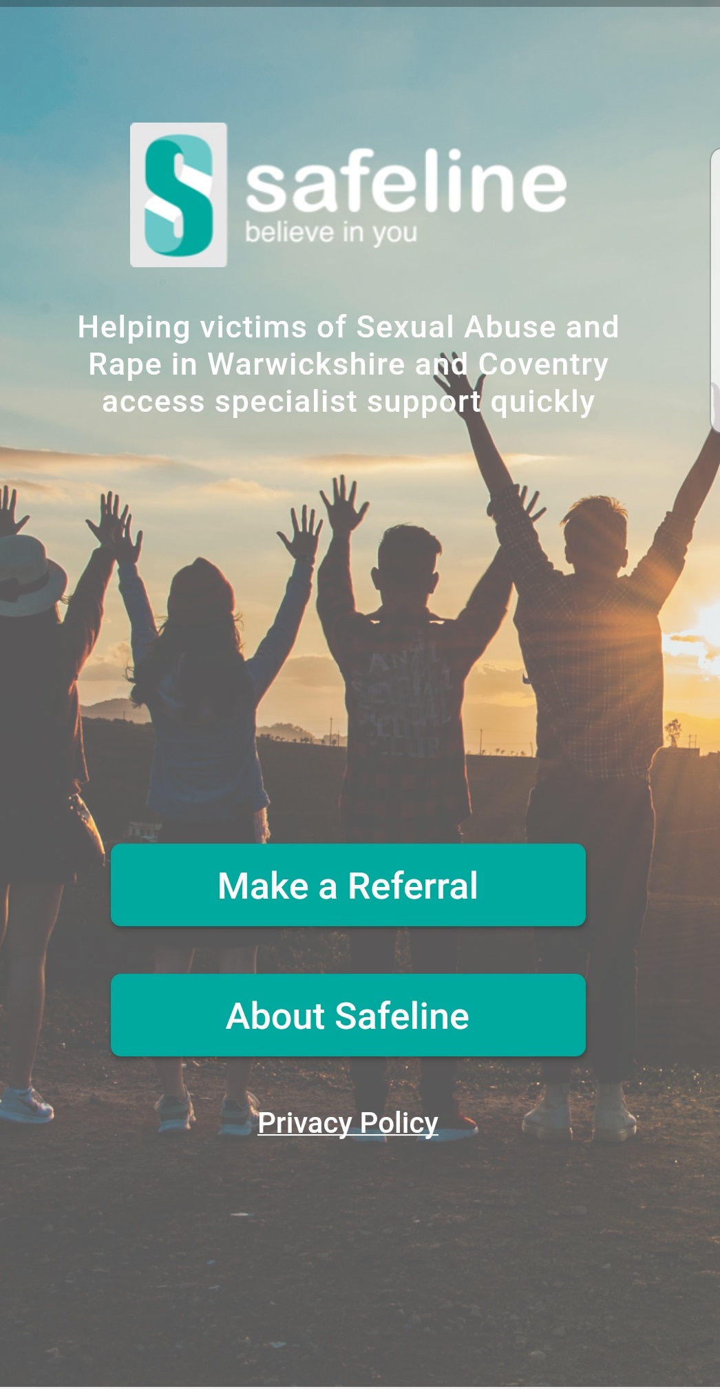 Bangla Dhorson Xxx Free Download - Safeline launches app for victims of sexual violence - Safeline - Believe  in you - Surviving sexual abuse & rape