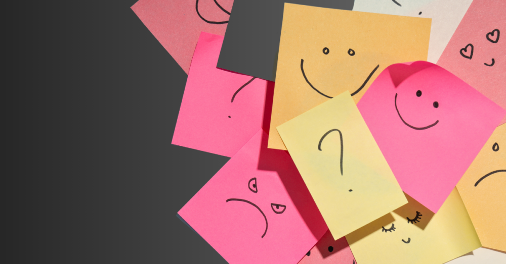 Sticky note emotions